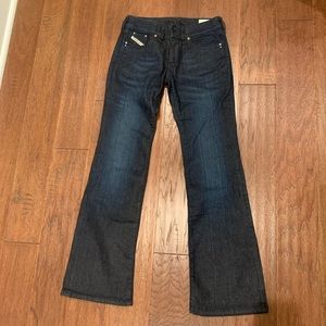 Diesel Ronhar Bootcut Dark wash Jean Made in Italy